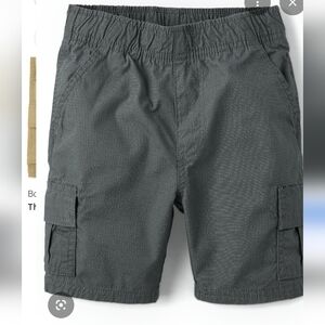 The Children's Place Boys Gray Cargo Shorts